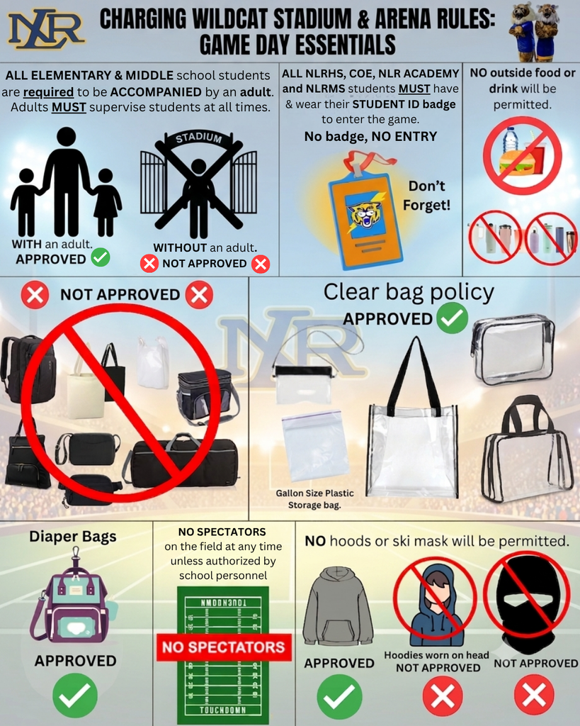 NLR Arena and Stadium Rules