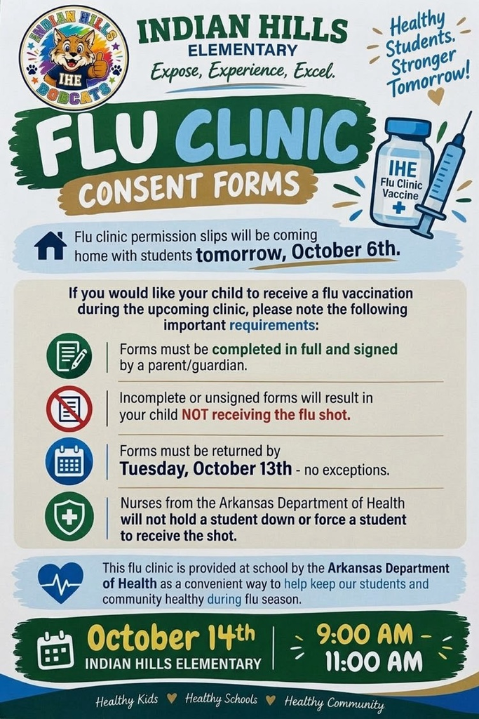 🩺 IHE Flu Clinic Announcement! 💉