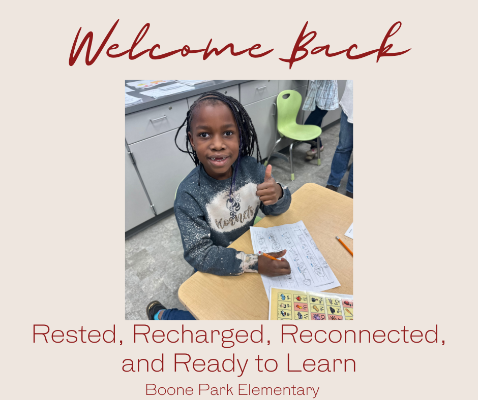 We hope you had a wonderful Thanksgiving break. We were so glad to see all of our students and staff back rested, recharged, reconnected, and ready to learn today!