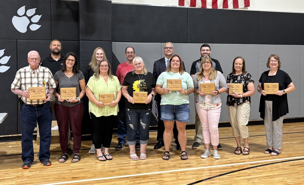 Honoring our dedicated staff! 