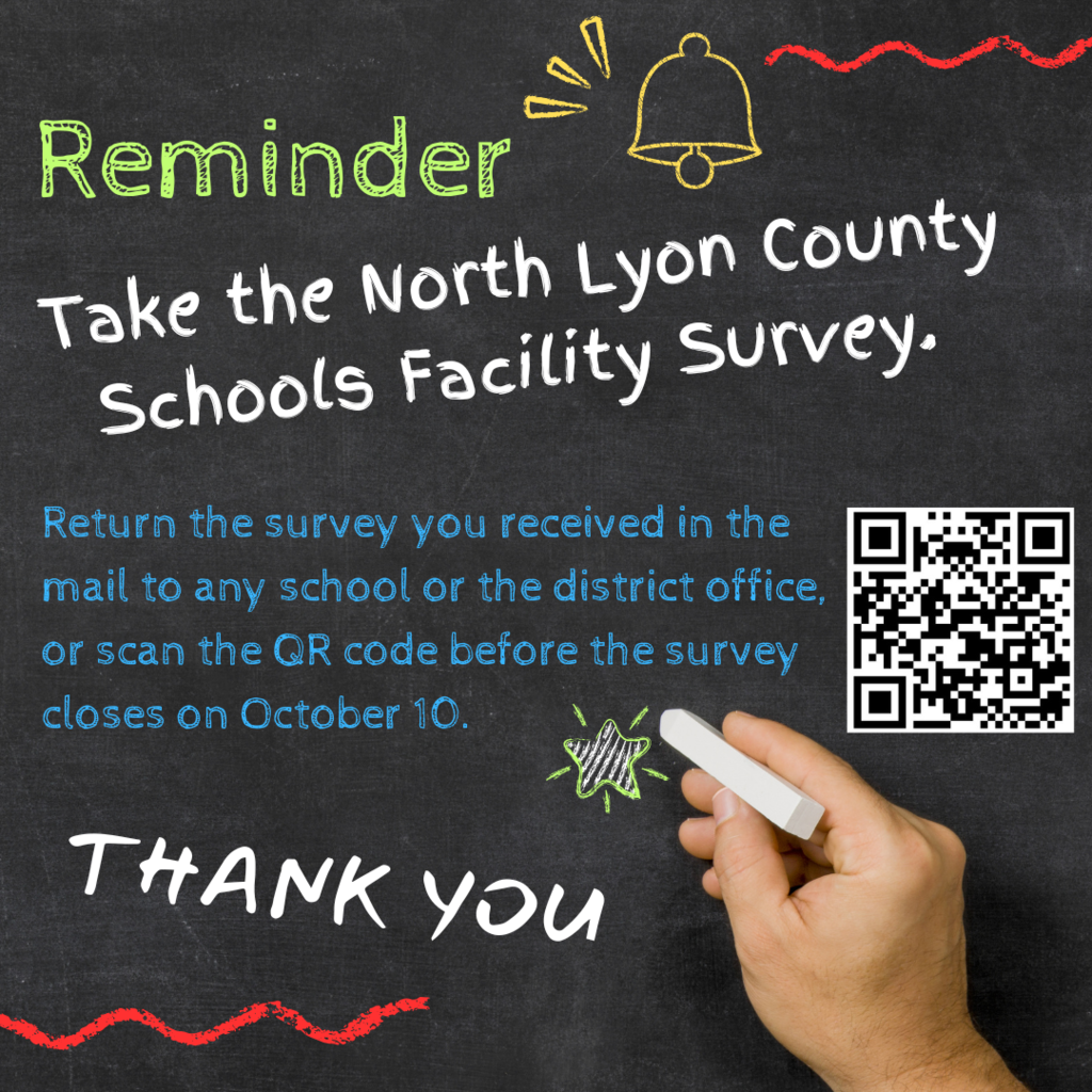 Reminder - Take the North Lyon County Schools Facility Survey