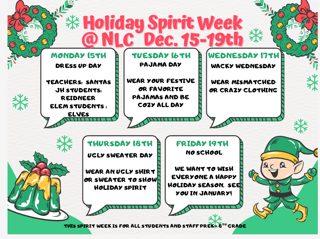 NLC Spirit Week