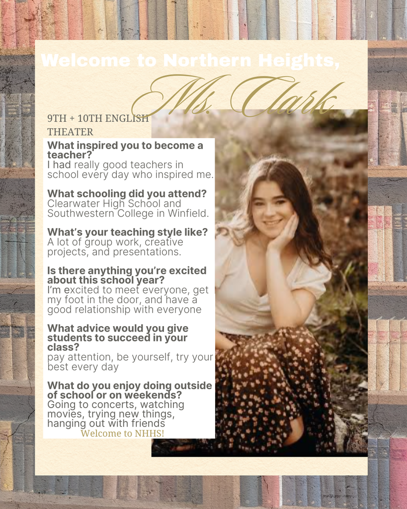 Welcoming Ms. Clark and Mr. Moylan!