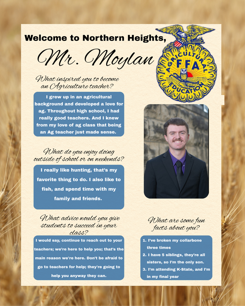 Welcoming Ms. Clark and Mr. Moylan!