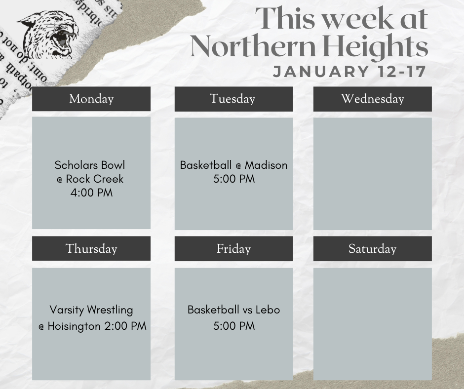 This week at NHHS