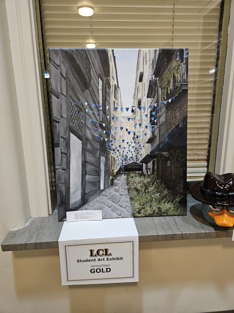 Laura Cathcart, Gold painting/pastel.