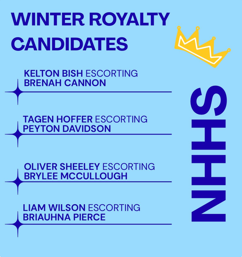 Congratulations to our Winter Royalty Candidates! Crowning will take place February 13th at Northern Heights. Best of luck to all candidates! 👑🐾