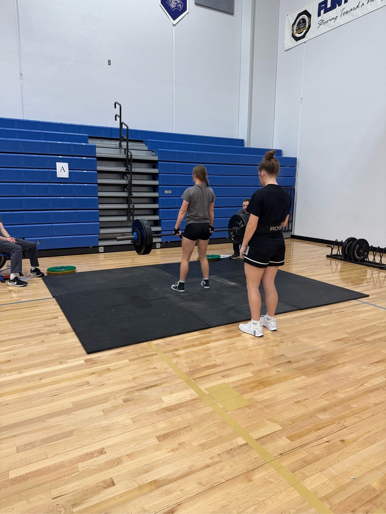 Congratulations to Jaitlyn Johnson and Hayden Saunders on winning first overall at the WestFranklin powerlifting meet, placing 9th out of 16 teams on the girls side with only two girls competing. Zac Warwick also placed 6th in squats earning points on the boys side.