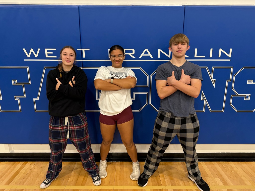 Congratulations to Jaitlyn Johnson and Hayden Saunders on winning first overall at the WestFranklin powerlifting meet, placing 9th out of 16 teams on the girls side with only two girls competing. Zac Warwick also placed 6th in squats earning points on the boys side.
