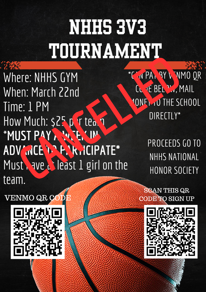 Cancelled 3v3 basketball tournament