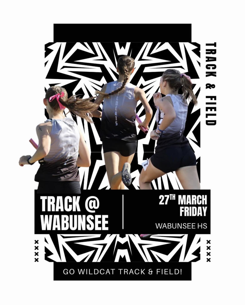 Track and Field tomorrow @ Wabunsee! Let’s go wildcats!!! 🐾