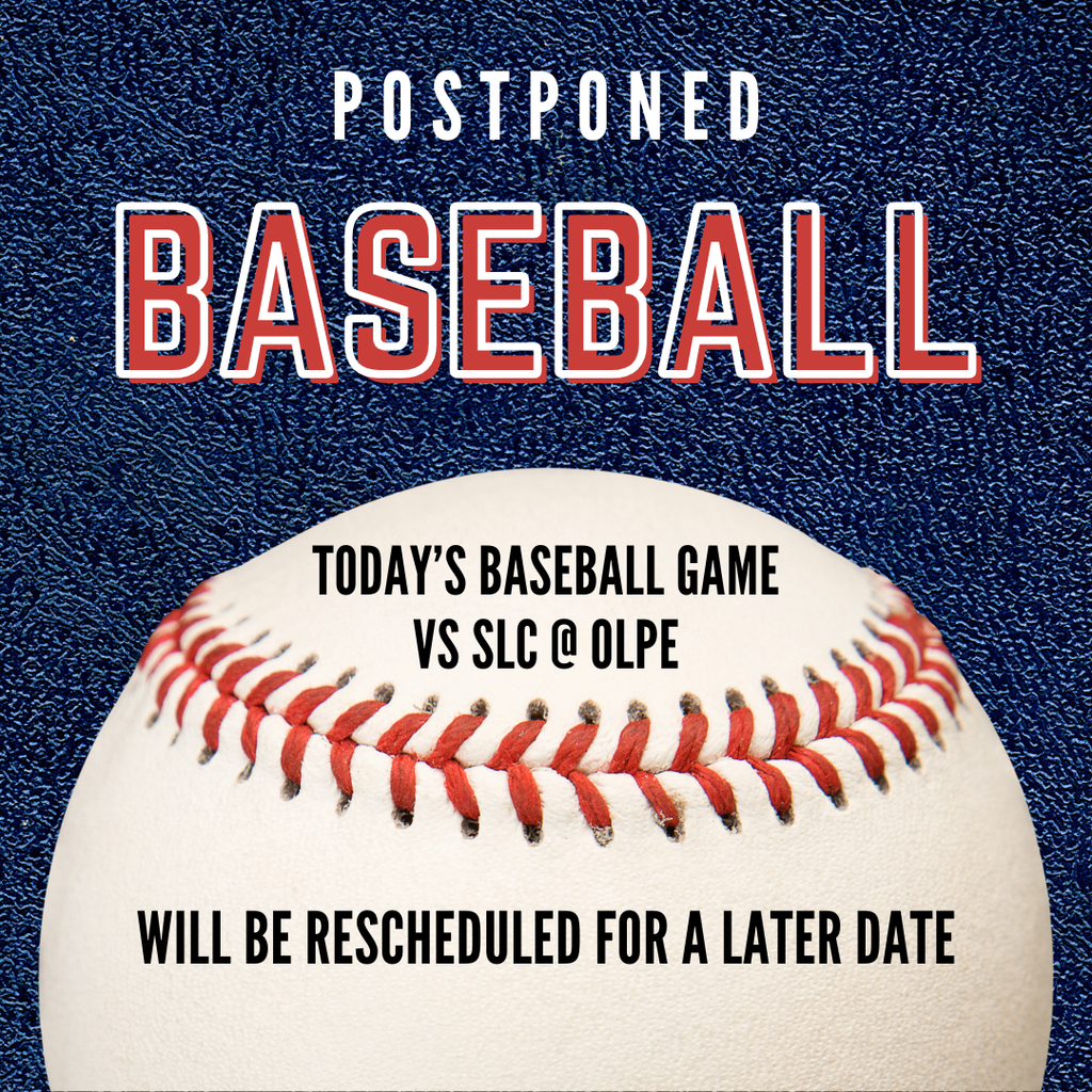 Baseball Postponed