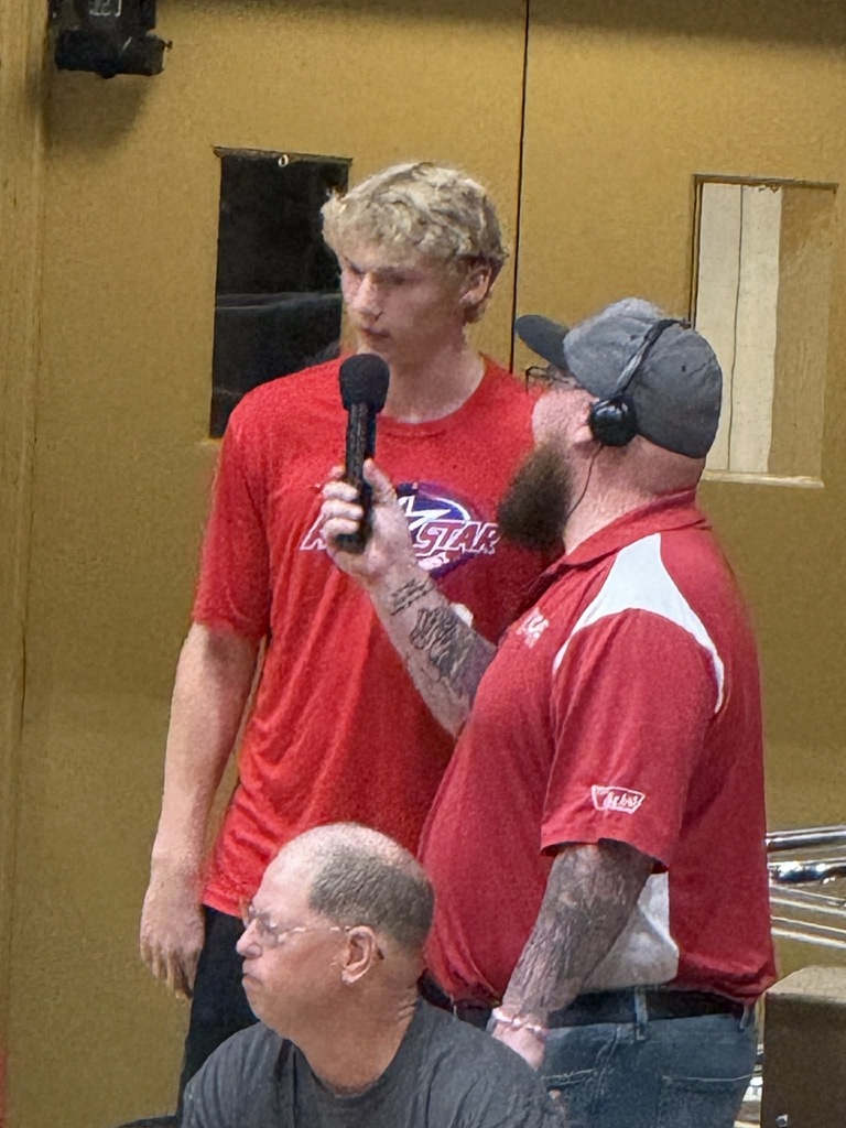 Last weekend Bri Pierce and Kelton Bish participated in the 2026 Emporia Optimist Game. Both Kelton and Bri were one the red teams. The purpose of the Optimist game is to bring some of the areas top high school seniors for a showcase of skill, sportsmanship, and pride. Both Bri and Kelton showcased these skills when competing. 