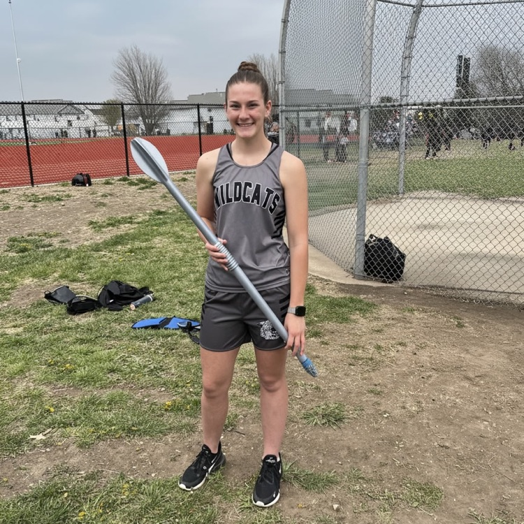 Dani broke the girls’ javelin record.