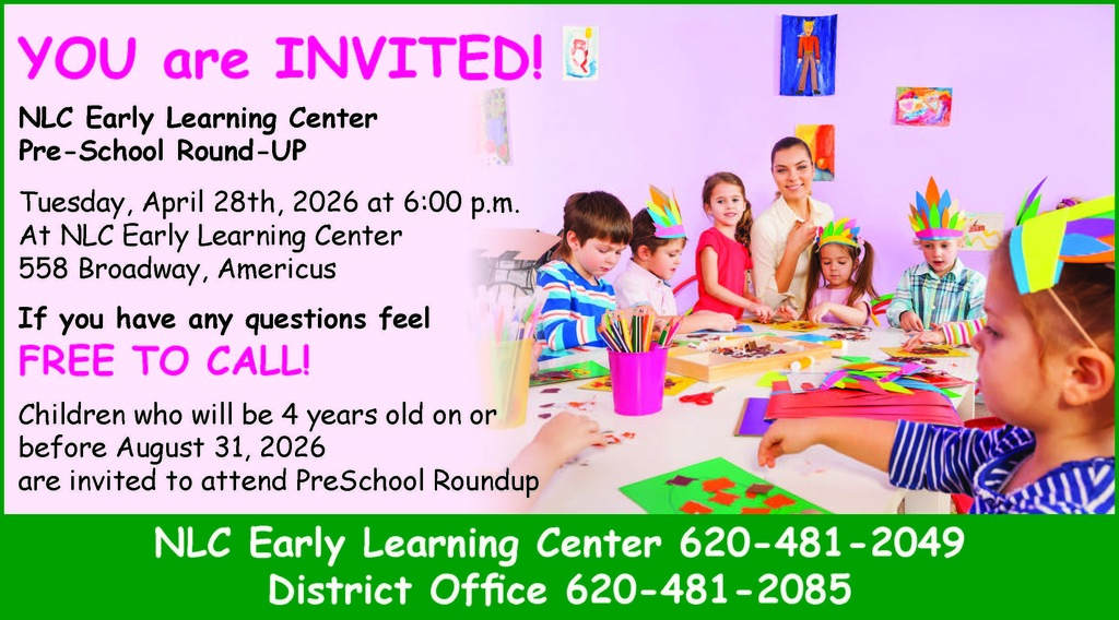 Preschool Roundup Poster