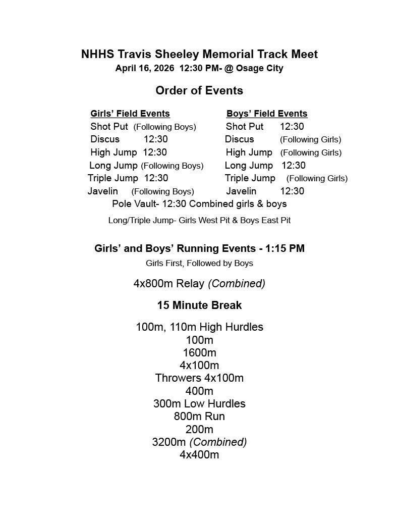 Travis Sheeley Memorial Track Meet - Order of Events (26)