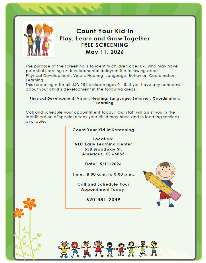 Count Your Kid In Screening