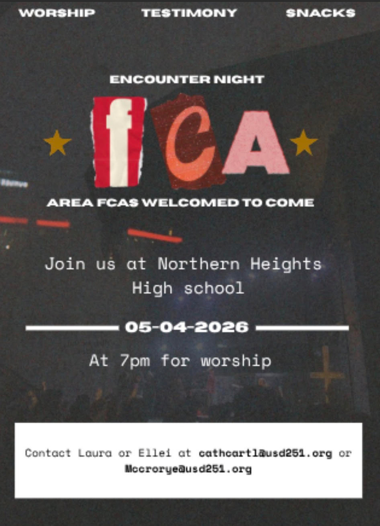 FCA night this coming Monday 