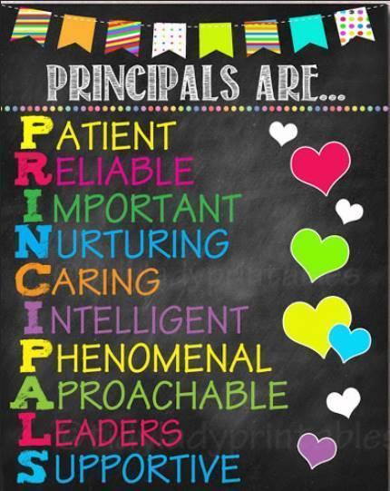 Principals are...