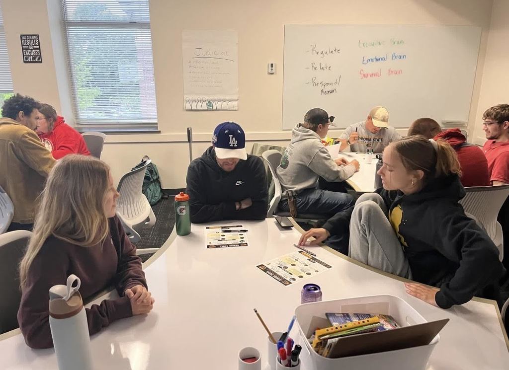 Four of our Northern Heights seniors went to ESU to sit on a panel for future social science teachers as they learn how they can make their students feel welcomed, engaged, and accepted. Thanks to Ms. Dice for the invitation and lunch! 