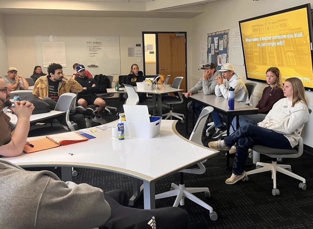 Four of our Northern Heights seniors went to ESU to sit on a panel for future social science teachers as they learn how they can make their students feel welcomed, engaged, and accepted. Thanks to Ms. Dice for the invitation and lunch! 