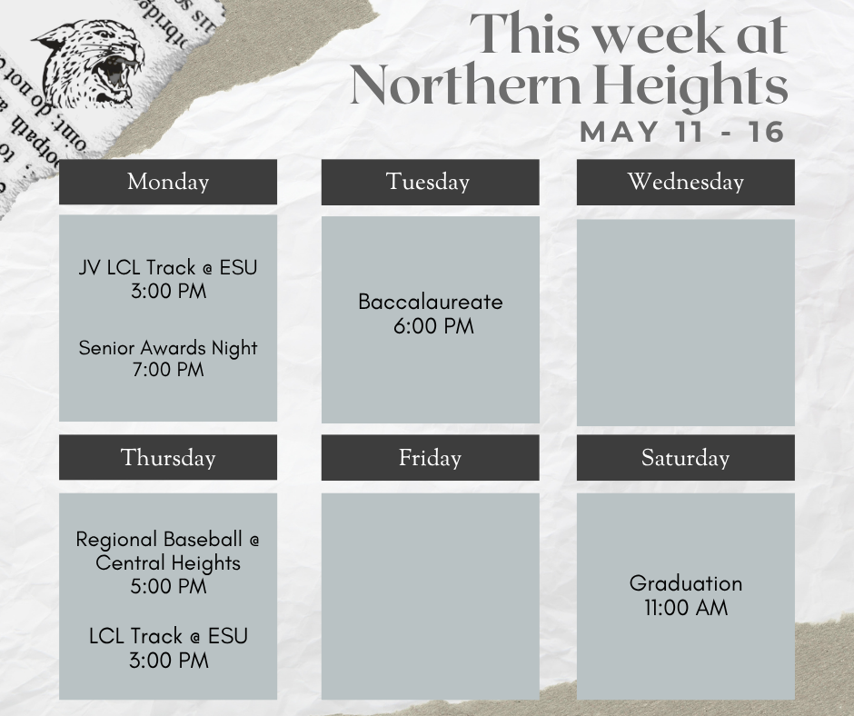 This week at NHHS
