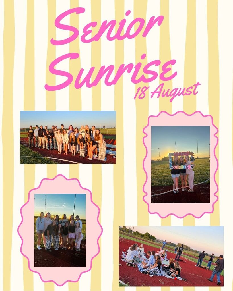 Class of 2027 senior sunrise 