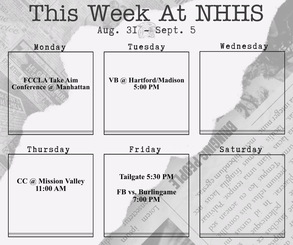 NHHS Schedule