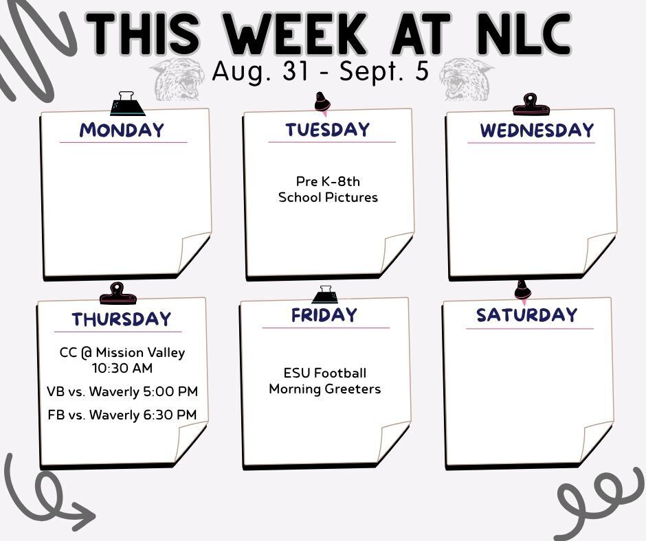 NLC Schedule
