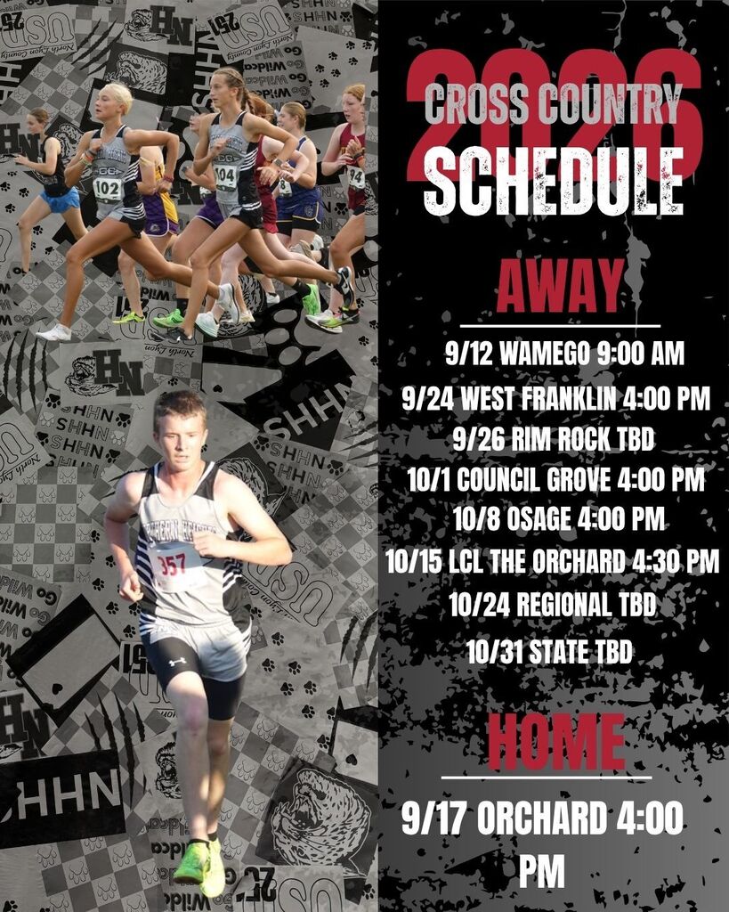 Northern Heights cross country schedule 2026