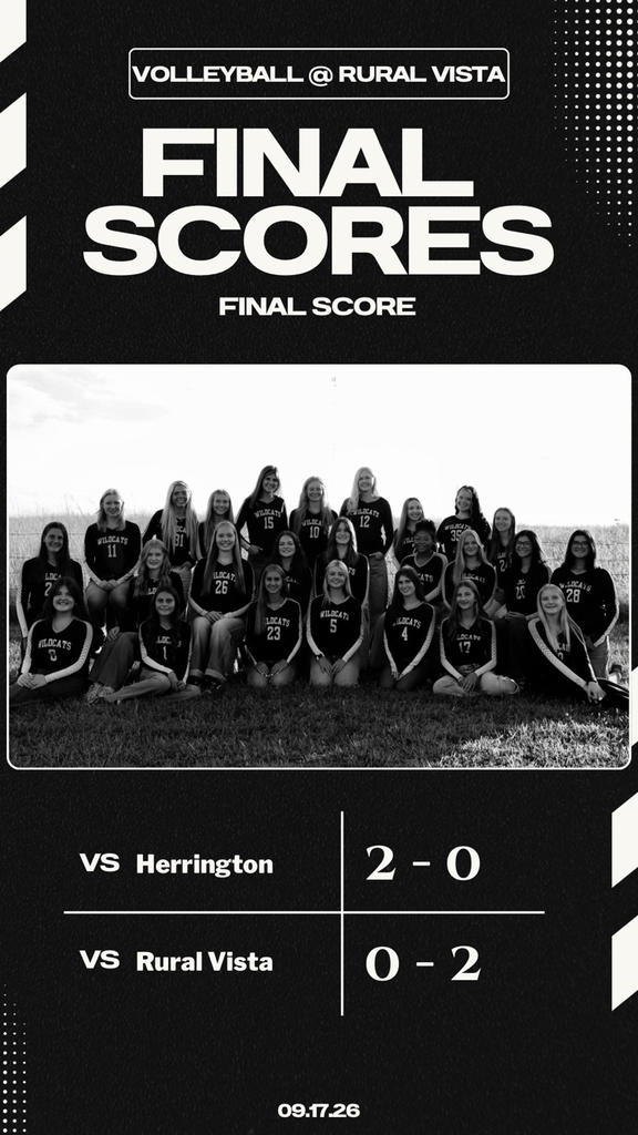 vball scores @ rural vista