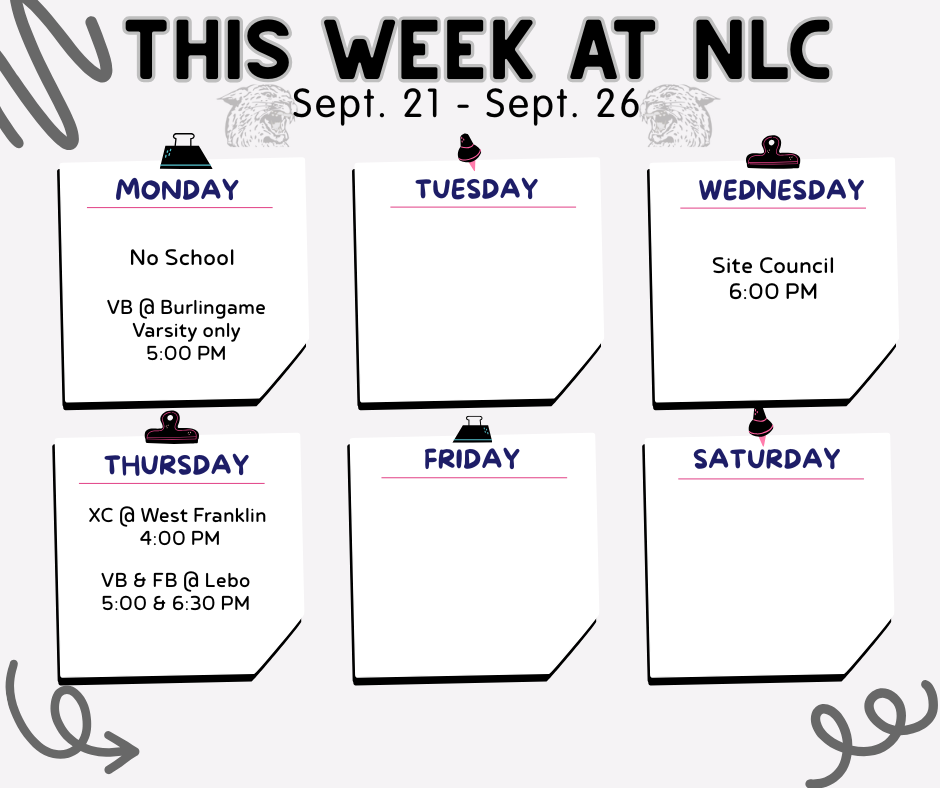 NLC Schedule
