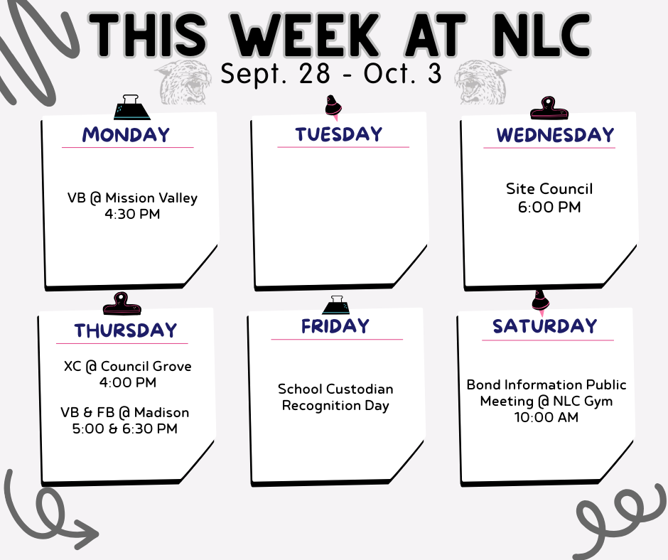 NLC Schedule