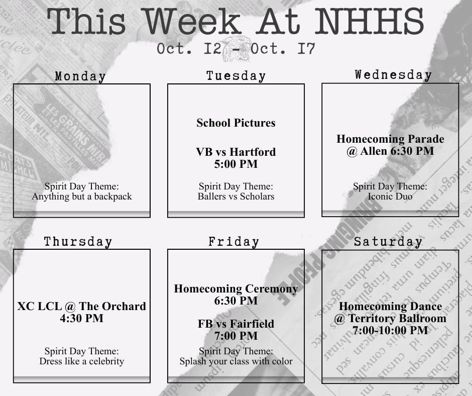 NHHS Schedule