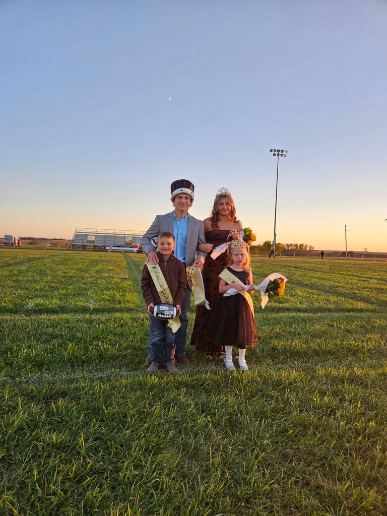 2025 Homecoming Royalty and the 2026 Prince and princess