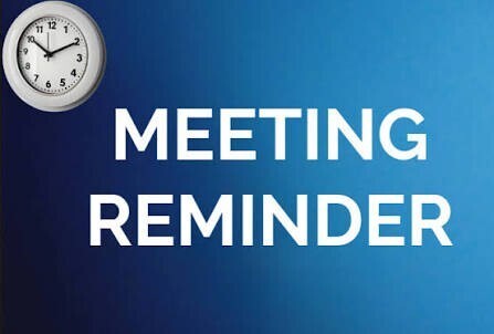 Meeting reminder