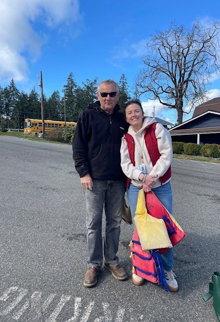 Teacher Landers and Case inlet task force member