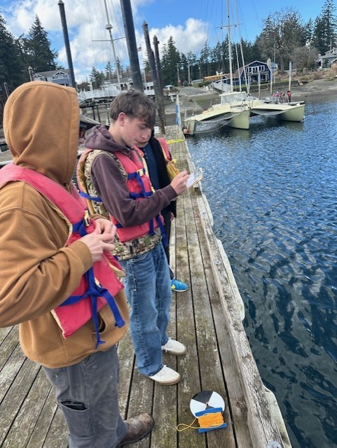 Aquaculture class - Water testing