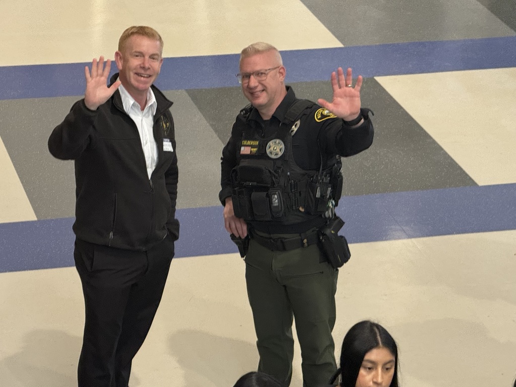 Career and College Expo Chief Bakken Deputy Colbenson