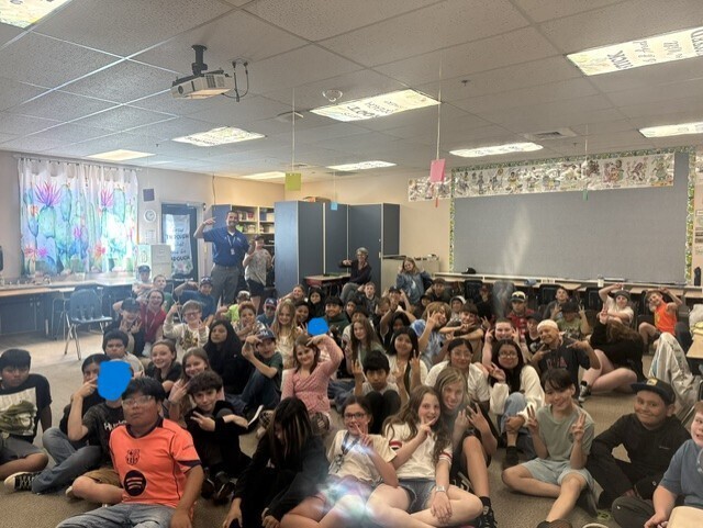 5th grade with HMS Principals