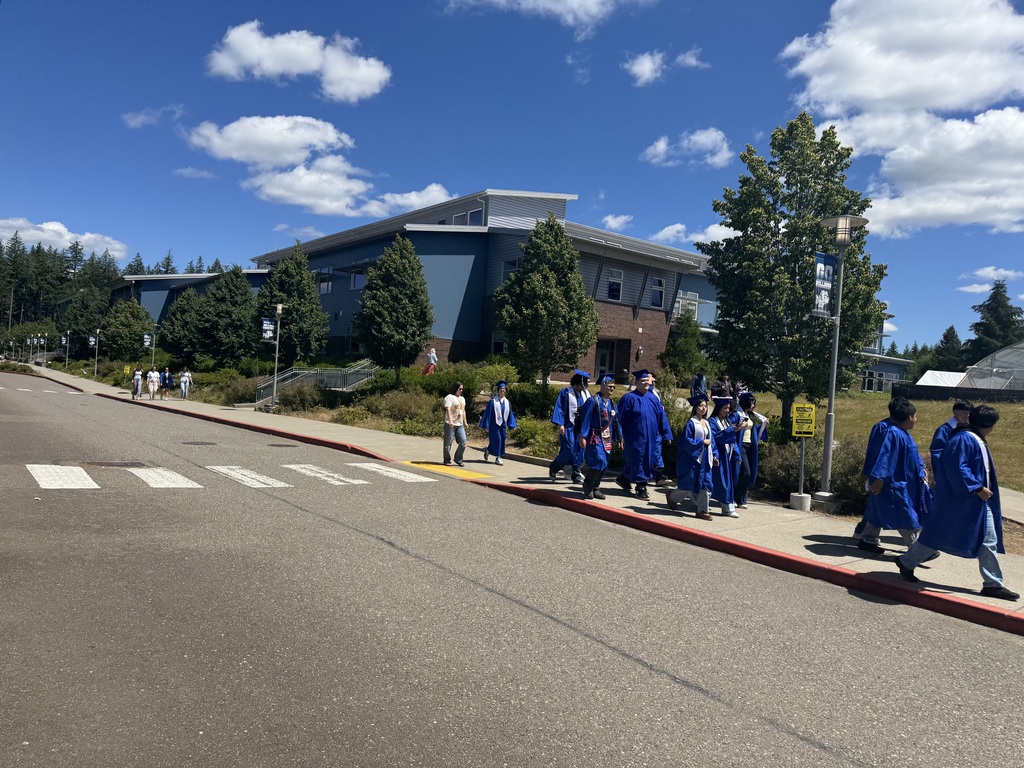 Seniors for Grad walk