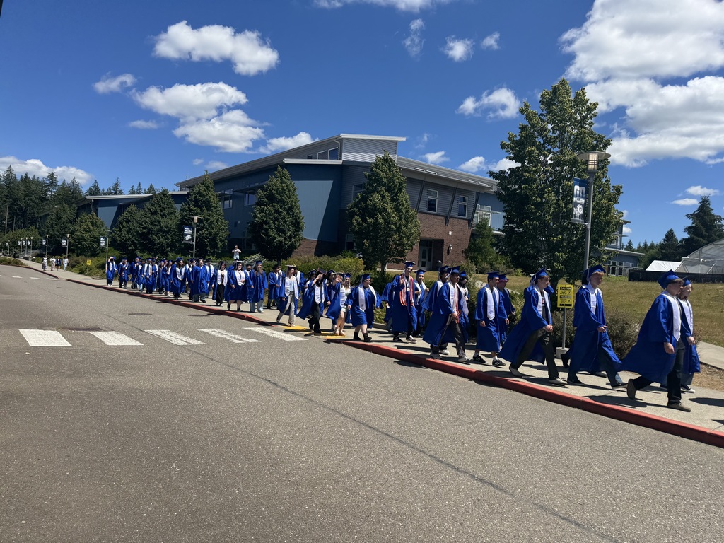 Seniors for Grad walk