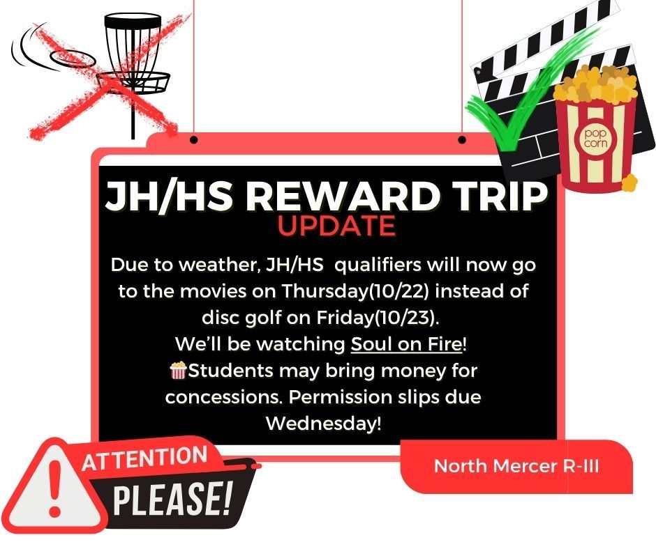 JHHS Reward trip update