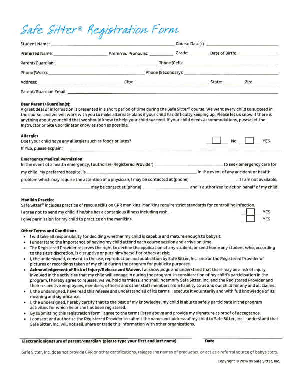 sign up 