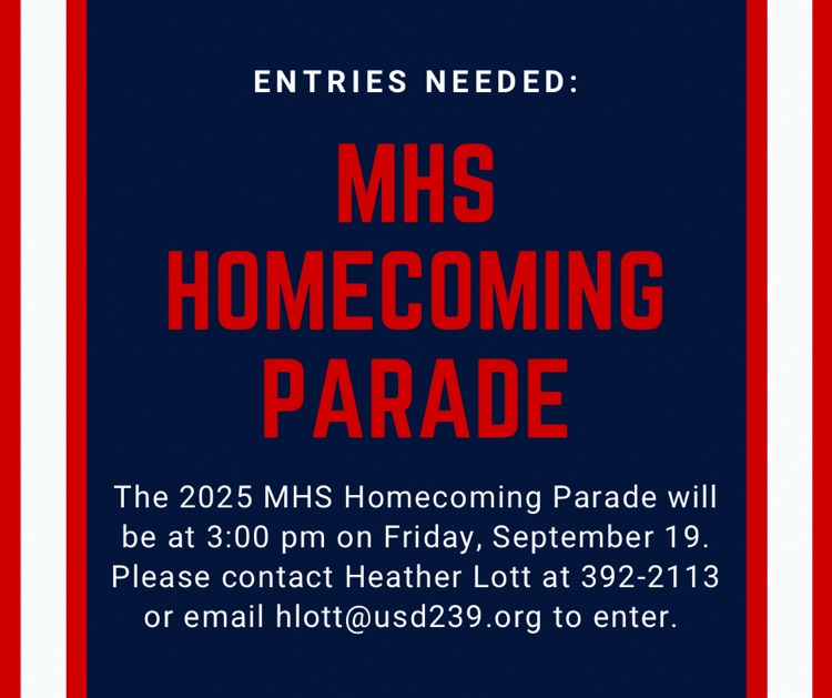 Parade information! 