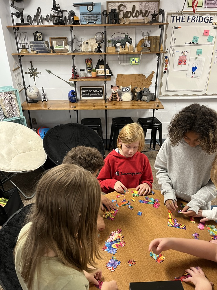 350 piece puzzle collaboration