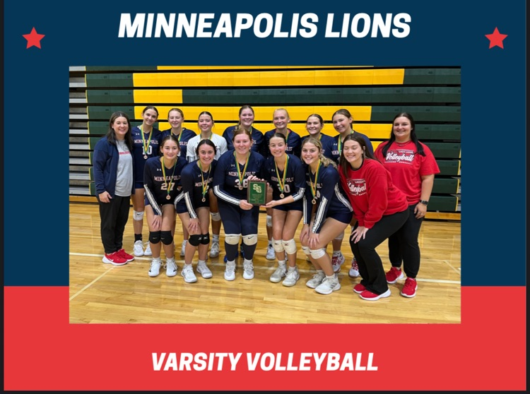 Lady Lions varsity volleyball team takes 3rd at Salina South Invitational  