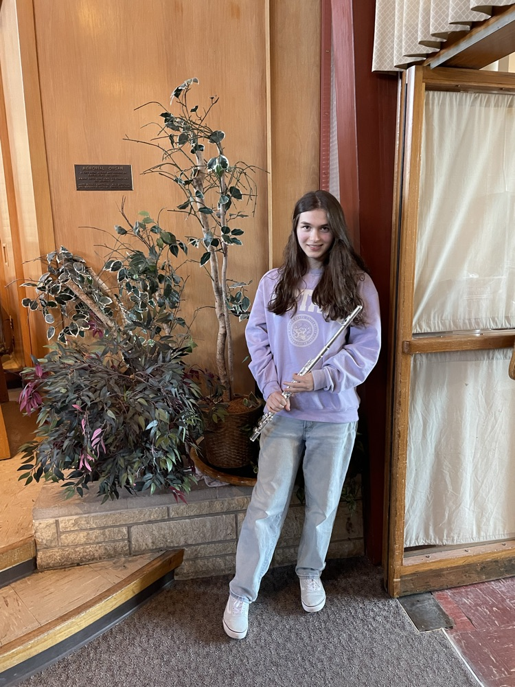 Jacob Woehl at K-State Flute/Trumpet Day