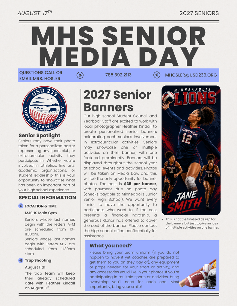 MHS Senior Media Day