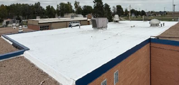 MJSHS Roof Industrial Arts